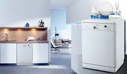 Photo Of Dishwasher In The Kitchen