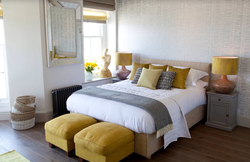 Mustard Color Bedroom Photo