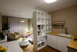 Спальное место на кухне в однокомнатной квартире фото