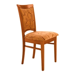 Kitchen chairs with soft seat and back photo