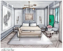 Bedroom Interior Design Drawings