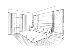 Рисунки дизайна интерьера спальни