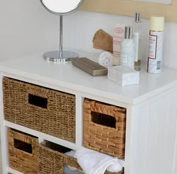 Bathroom chest of drawers photo
