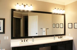 Mirrors in bathrooms photo