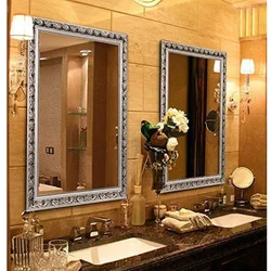 Зеркала в санузлах фото