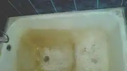 Налет в ванной фото