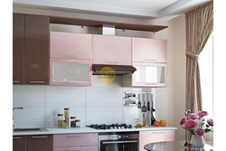 Photo of a kitchen with a separate hood