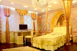 Bedroom in Egyptian style photo