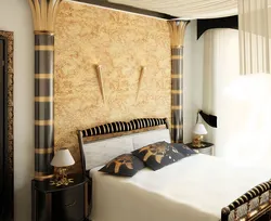 Спальня ў егіпецкім стылі фота