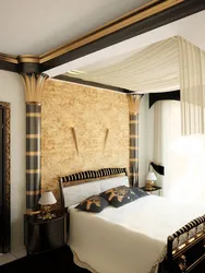 Bedroom in Egyptian style photo