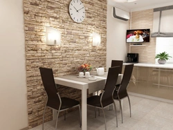Photo wallpaper for the kitchen dining area photo