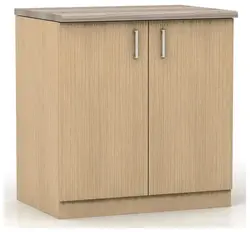 Cabinet with drawers for the kitchen photo