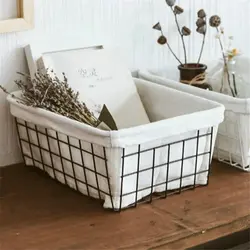 Baskets in the bathroom interior photo