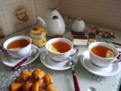 Photos of tea for the kitchen