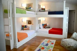 Photo of a bunk bed in the bedroom