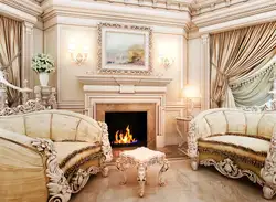 Baroque living room design