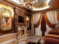 Baroque living room design