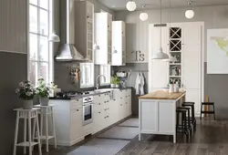White kitchen ikea photo