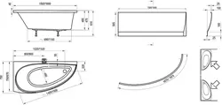 Dimensions of the smallest bathtub photo