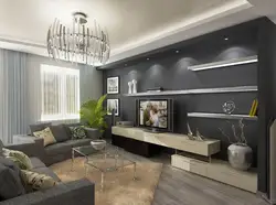 Double living room design