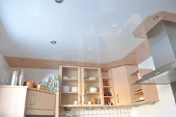 Нацяжныя столі на кухню свой дом фота