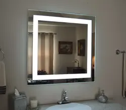 Как Вешать Зеркало В Ванной Над Раковиной Фото