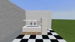 Minecraft Ванна Бөлмесінің Дизайны