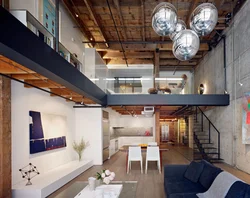 Apartment design with 4 meter ceilings