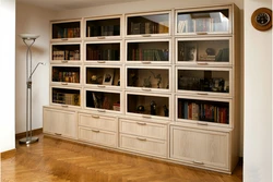 Книжные шкафы для квартиры фото