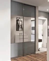 Двери шкаф купе дизайн с зеркалом прихожая