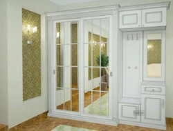 Doors Wardrobe Design With Mirror Hallway