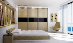 Встраиваемые шкафы в спальню до потолка дизайн