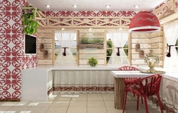 Folk kitchen design