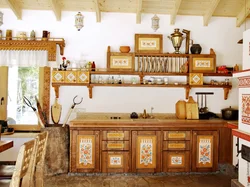 Folk kitchen design