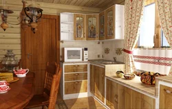 Folk kitchen design