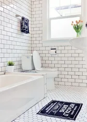 Photo of white brick bath