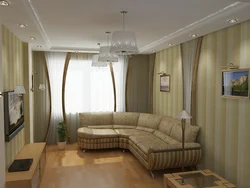Corner Sofas In The Living Room Interior 17 Sq M
