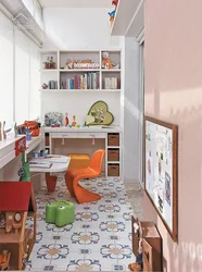 Лоджия как детская комната дизайн