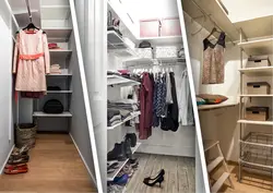 Budget do-it-yourself dressing room in a small room photo drawings