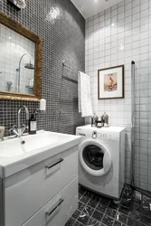 Bath Toilet Sink Washing Machine Interior