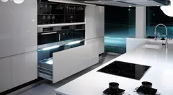 High-tech design in the kitchen