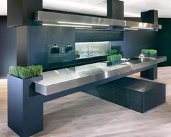 High-tech design in the kitchen