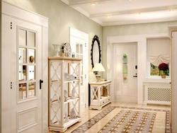 Provence Style In The Interior Of The Hallway With Your Own