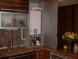 Kitchen design how to close a gas boiler