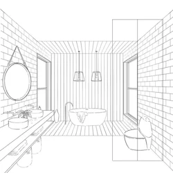 Bathroom Design Drawing