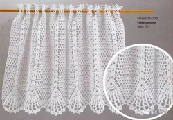 Crochet Curtains For The Kitchen Photos And Diagrams