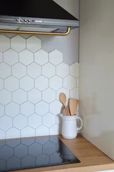 Honeycomb apron for kitchen photo