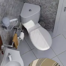 Vanna otağı fotoşəkildə künc tualeti