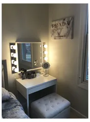 Bedroom Interior Bed Dressing Table