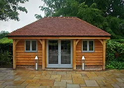 Turnkey summer kitchen for a summer house photo